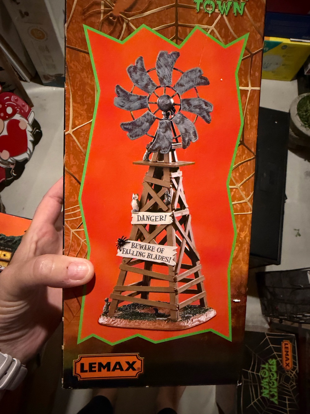 Lemax Spooky Town Windmill